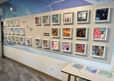 青春畫筆點亮『新光』！向上國中美術展倒數計時