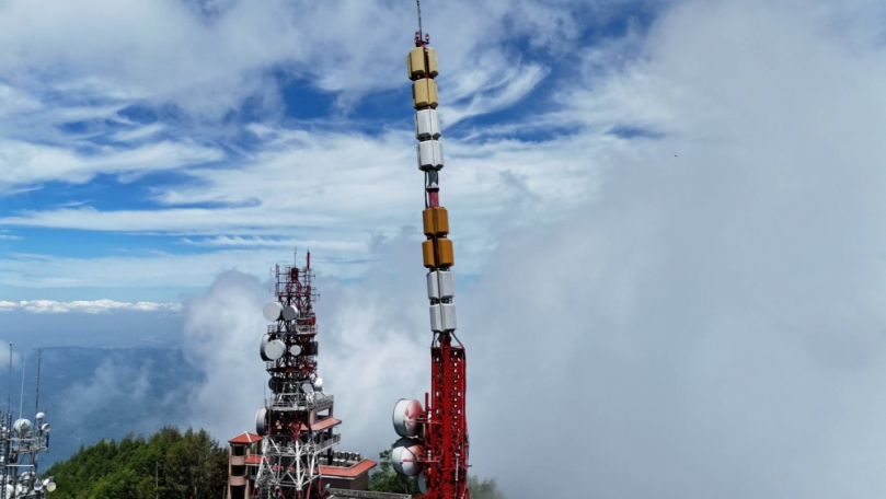 集集大山電視轉播站維修發射天線，數位無線電視訊號收視戶將無法收看電視