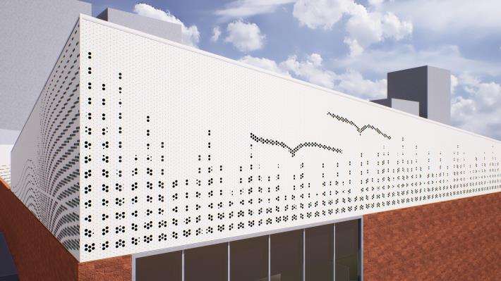 新竹縣總圖「金屬屋頂優化民眾參與基本設計方案」 票選第一名是她