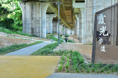 中市觀光休閒新亮點串聯步道設施、遠眺海線地區沙鹿霞光步道完工啟用