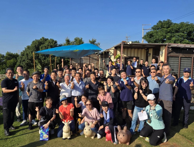 清水員警參加分局聯合勤教不僅氣喘吁吁滿身大汗還樂在其中