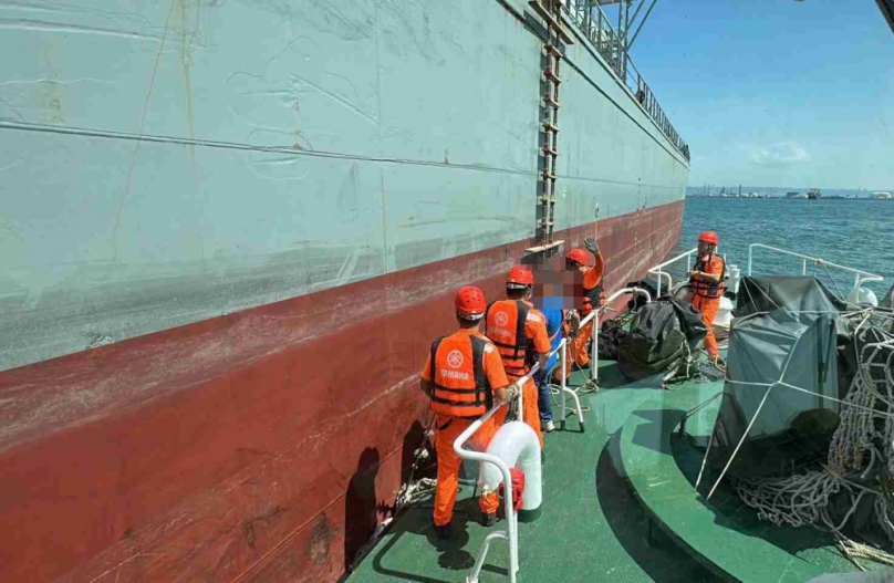 外籍貨輪船員急病台中海巡即刻救援