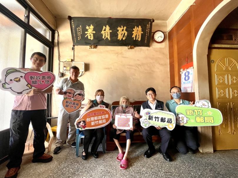 郵政服務網絡綿密   吳進益：串聯起關懷獨居長者安全網