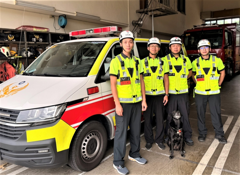 新竹市消防線上指導CPR再建奇功！獲救民眾康復返家