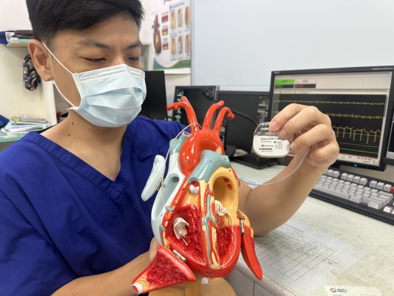 20歲新手媽無心跳倒地險猝死！豐原醫院「電」回她的心  植入體內去顫器保命