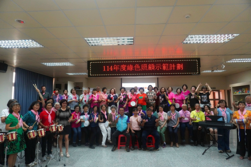 大安區農會舉辦綠色照顧成果展　飛天豬遊樂園展現長者活力　推動高齡者在地健康老化