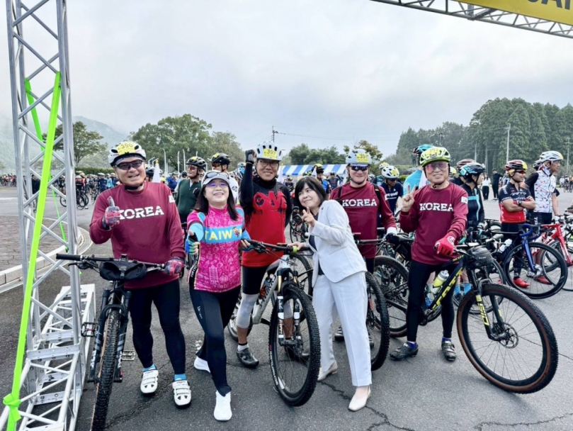 國際友誼再延續！中市觀旅局受邀參與日本佐伯市自行車交流