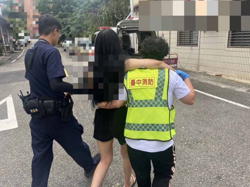 女子不願回診離家出走家人恐生意外報警清水警方迅速協助尋獲送醫