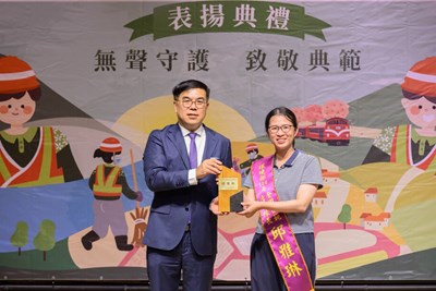 中市清水區清潔隊女力隊長帶隊用心榮獲全國模範隊長