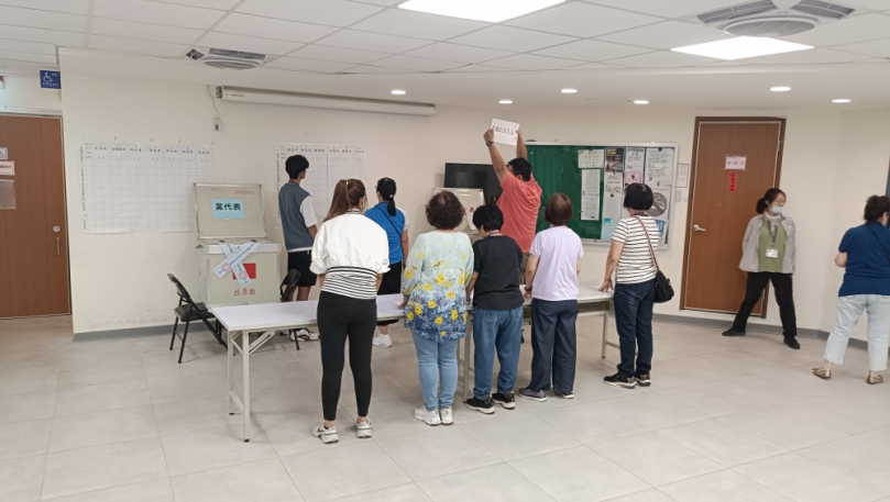 中國國民黨主席及全國代表選舉萬華第19選區紀要