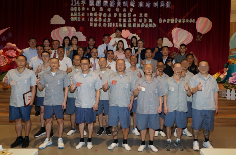 雲二監改變從學習開始　培訓收容人成為長照新力量