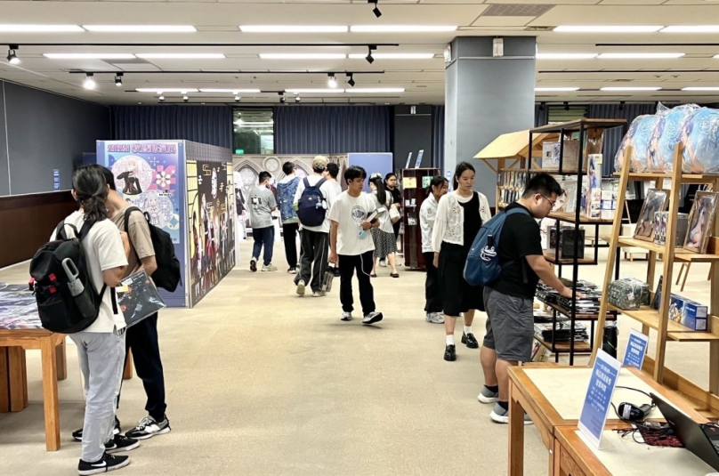 突破地域限制！《暨大動漫季》熱鬧登場暨大動漫季昨(21)日開幕，師生樂開懷。