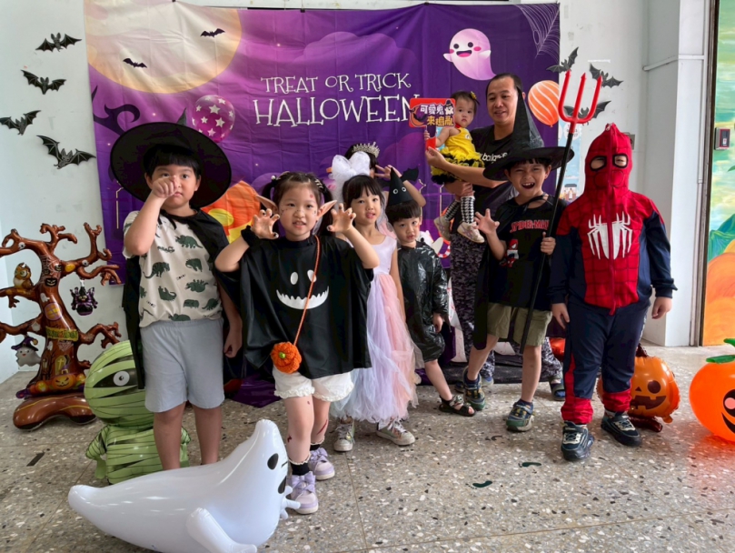 可愛小鬼來闖關！竹山鎮萬聖節親子活動歡樂登場