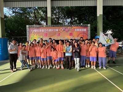 中市114學年度「國中普及化籃球決賽」沙鹿國中奪冠