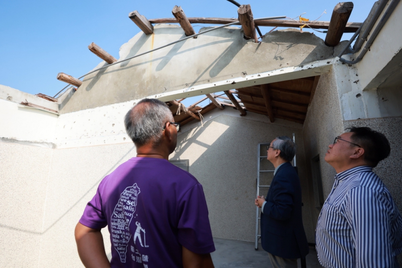 關切古蹟、百大文化基地災損 文化部長李遠：盼在災後以文化撫慰及鼓舞民眾心靈