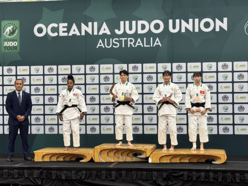 台中柔道傳捷報！楊勇緯、林真豪勇奪大洋洲公開賽金牌 盧秀燕祝賀雙金榮耀