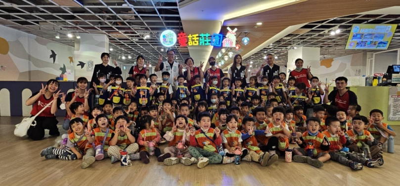 李國璋議員帶領加米與傑恩幼兒園　歡樂暢遊追風奇幻島