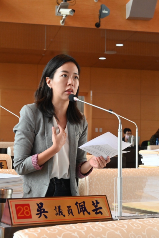 台中市農業局、環保局首長遭拔官　議員吳佩芸呼籲新任首長上緊螺絲、勇於任事