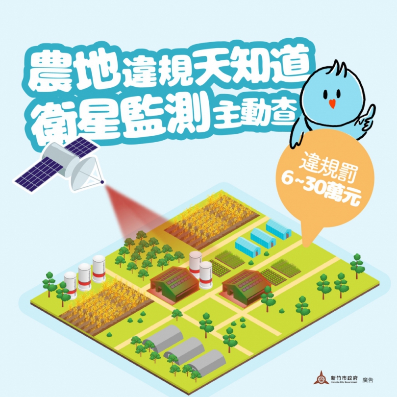農地違規天知道！新竹市24小時天眼監測   違法土地使用無所遁形