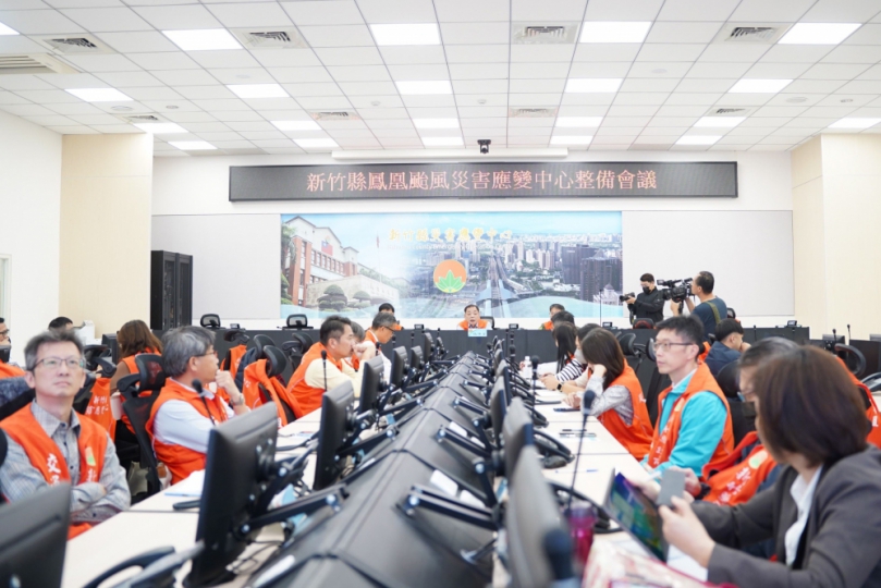 面對鳳凰颱風威脅   陳見賢提醒縣民：安全第一