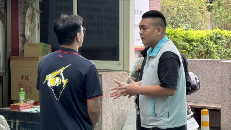 全家唯一經濟支柱猝死   新竹市中隘里長陳士樺及時挽救破碎家庭