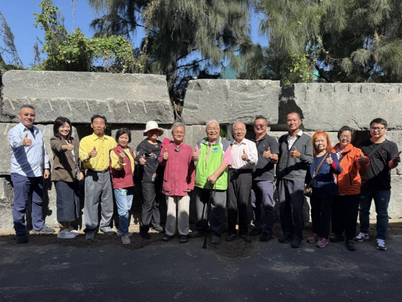 柬埔寨台商林家民捐花崗石 助玻璃廟建巨石擋風牆