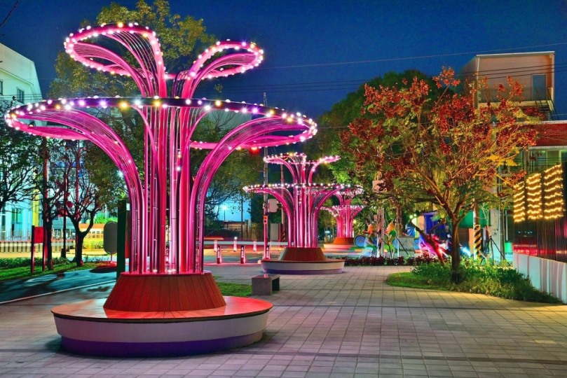 潭雅神綠園道「光環境與節點優化工程」開工！ 打造友善多元的休憩場域