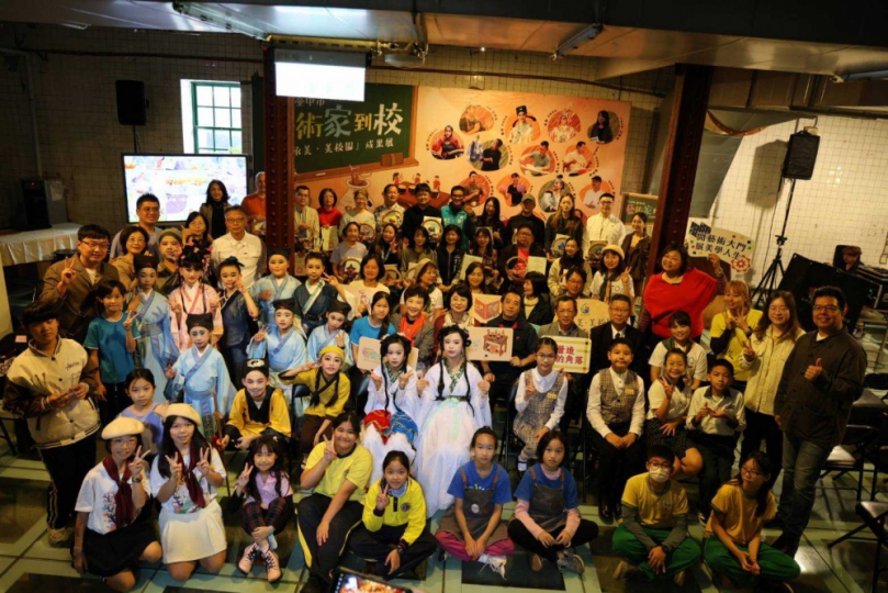 114年台中市藝術家到校成果展盛大開幕  30所學校攜手44位藝術家展現美感教育豐碩成果