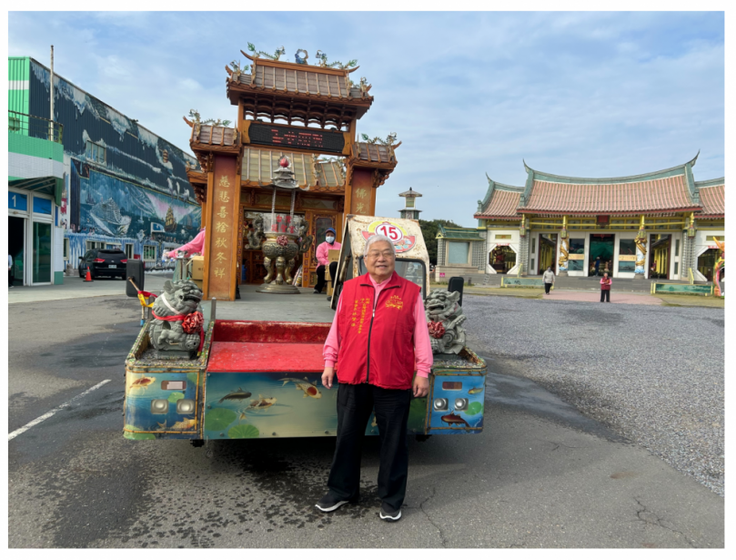 玻璃媽祖廟36陣頭盛大出巡 古睢伯熱情相挺添溫度