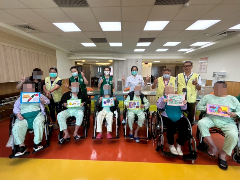 大里仁愛護理之家陪伴長者重拾生命光彩  用藝術與故事點亮獨特人生