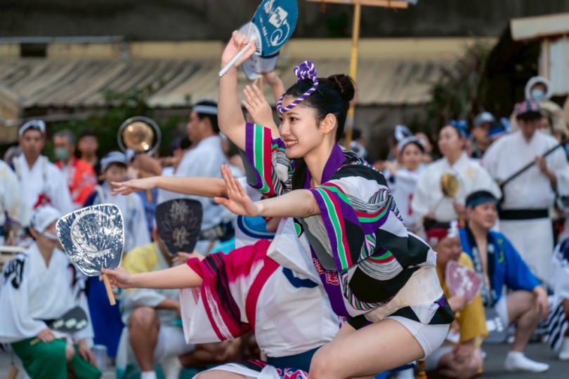 超過400年歷史   日本東京高圓寺阿波舞    風靡普天宮、代天府信眾