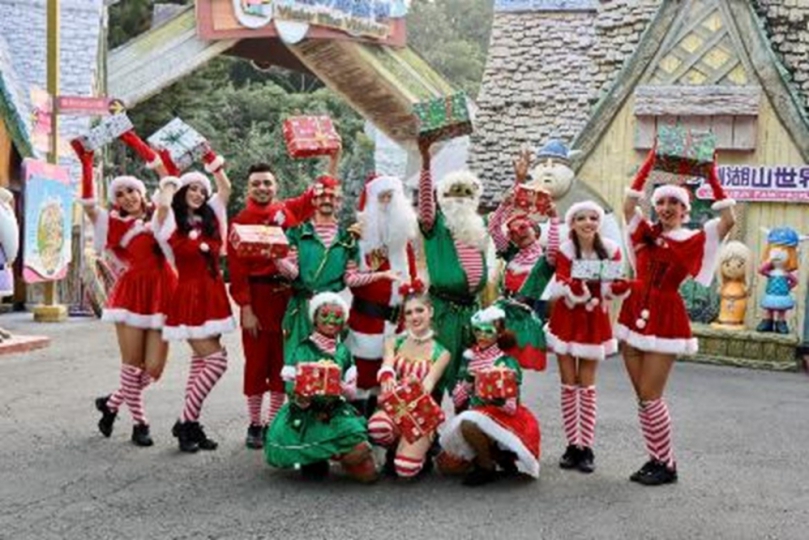 劍湖山迎接2025聖誕節一日限定　變裝入園100元、300秒花火登場