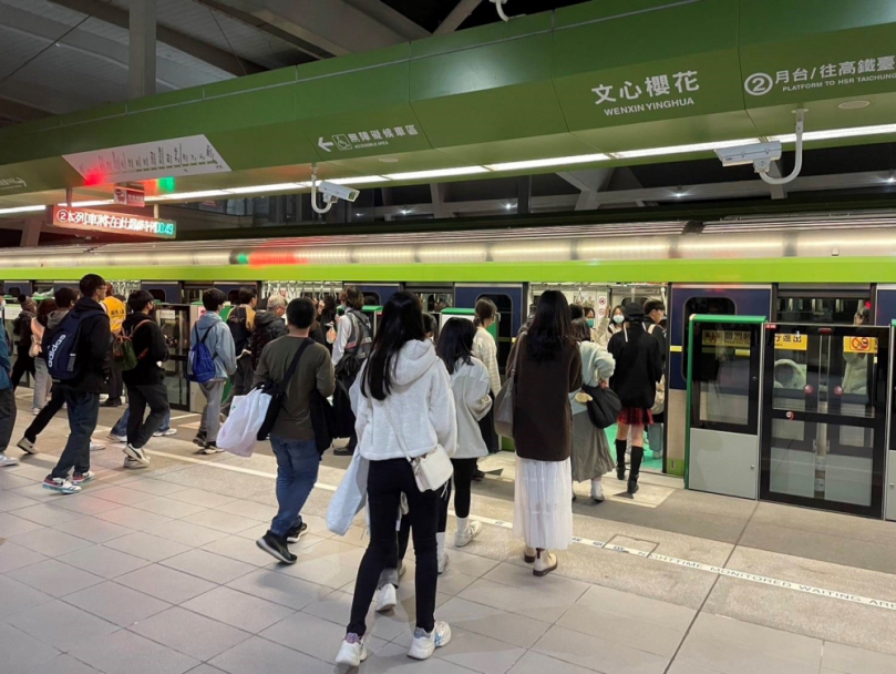 跨年夜中捷延長營運至凌晨2時  應變小組加強維安