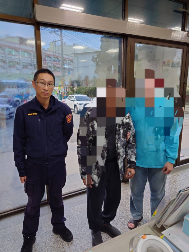 霸王寒流跨年夜清水警分局明秀派出所暖心協助迷失長者平安返家