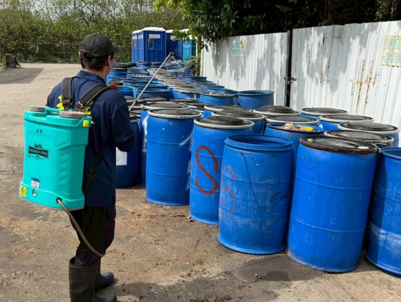 建置黑水虻廚餘處理廠房   新竹市積極推動廚餘養豬轉型
