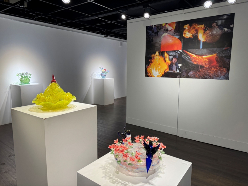 「光與火的對話」林瑤農玻璃工藝個展暨傳習師生展   新竹市文化藝廊展至1/25