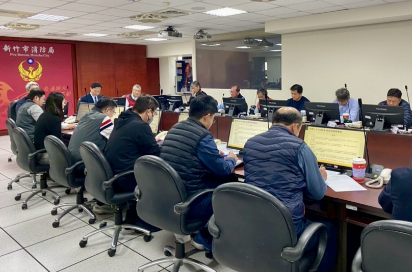 新竹市消防局職安績效管考100分   高虹安要求持續打造全方位身心防護網