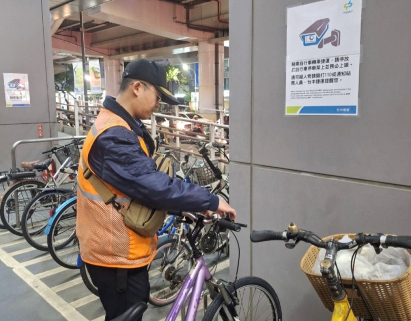 防範自行車失竊   中捷多管齊下提升停車安全