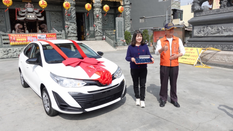 大臺南凌霄寶殿武龍宮新春擲筊汽車！200元就可以PK活動過年熱鬧登場