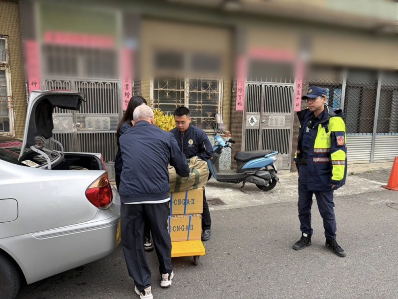 護鈔兼宣導　臺西警春節守護民眾財產安全