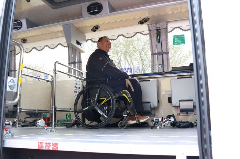 6輪椅21座位新車啟用　雲林打造友善共融交通網