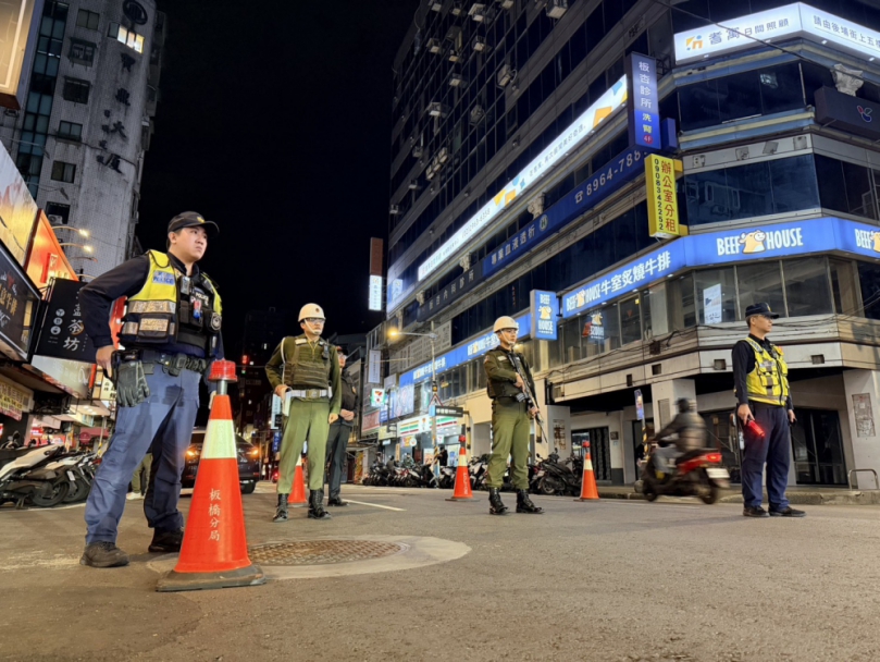 板橋警力拚安心過年 馬力全開！