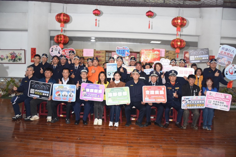 連假人潮將湧現　斗南警分局強化春節治安交通迎客