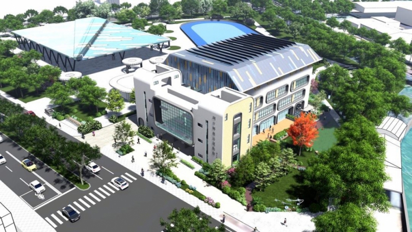 湖口首座大型綜合樂活運動場館   「湖口樂活館」116年底完工