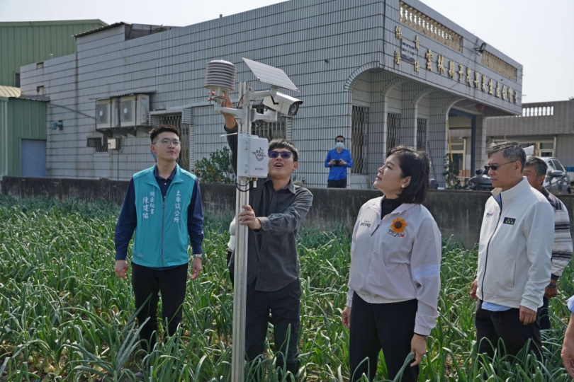 雲林青農參訪智慧農業示範場域　掌握科技田間管理秘訣