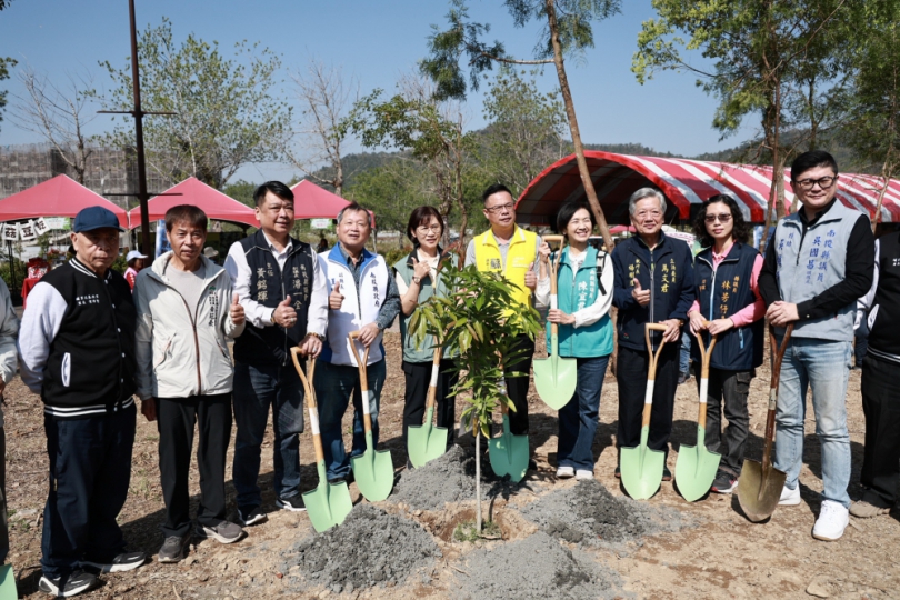 植樹節活動於埔里福興溫泉區熱鬧登場