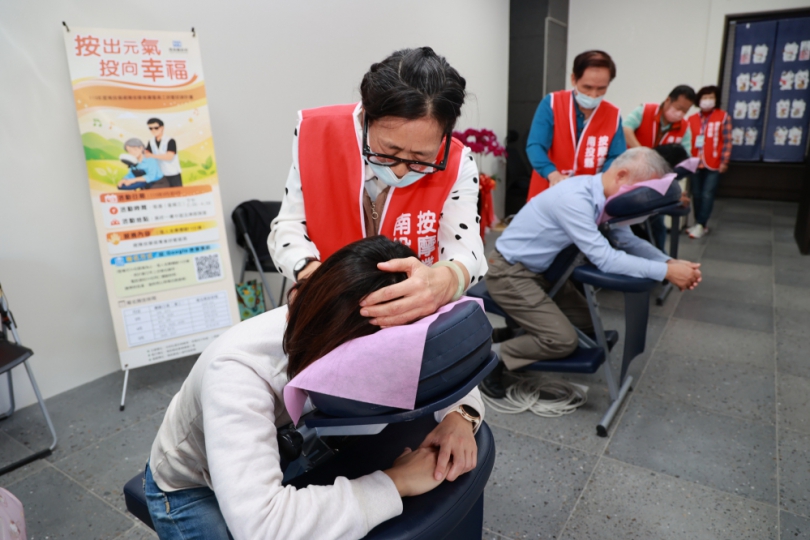 支持視障就業 南投縣府試辦按摩計畫