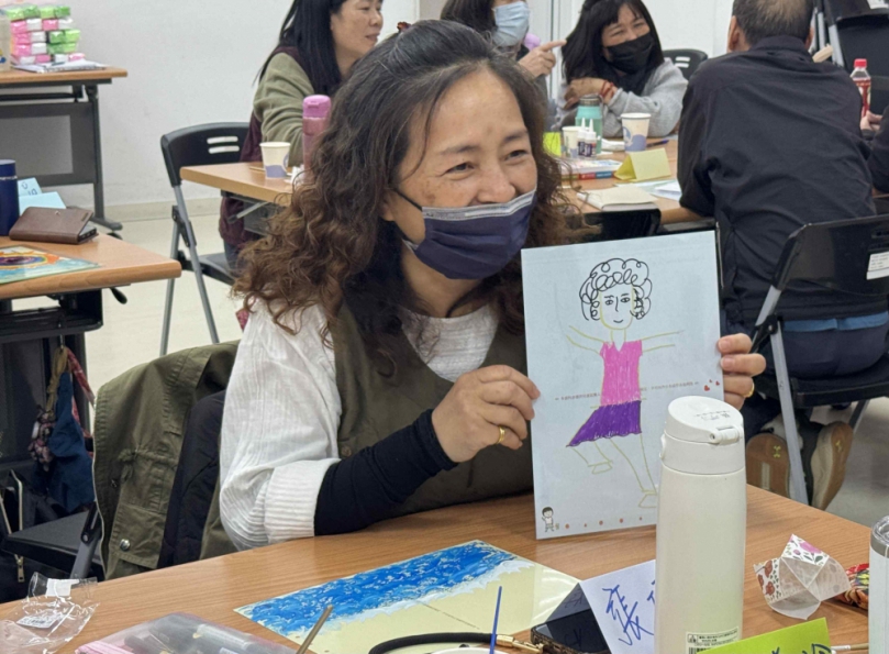 北台中家扶寄養家庭體驗藝術治療