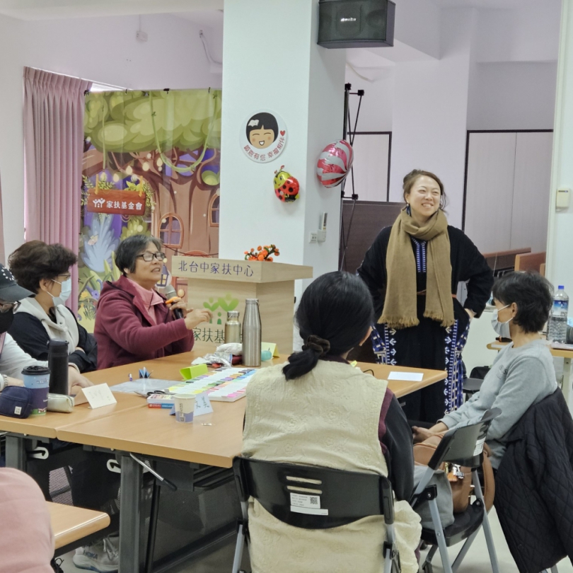 北台中家扶辦寄養家庭訓練 透過藝術治療理解創傷與照顧需求