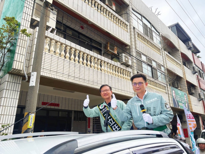 議員王立任進行車隊掃街拜票爭取提名競選連任